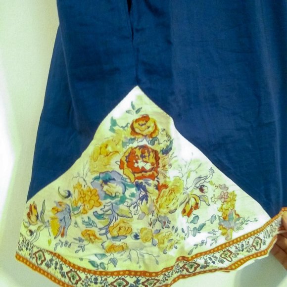 NWT Modcloth Blue Halter Dress - Picture 5 of 6